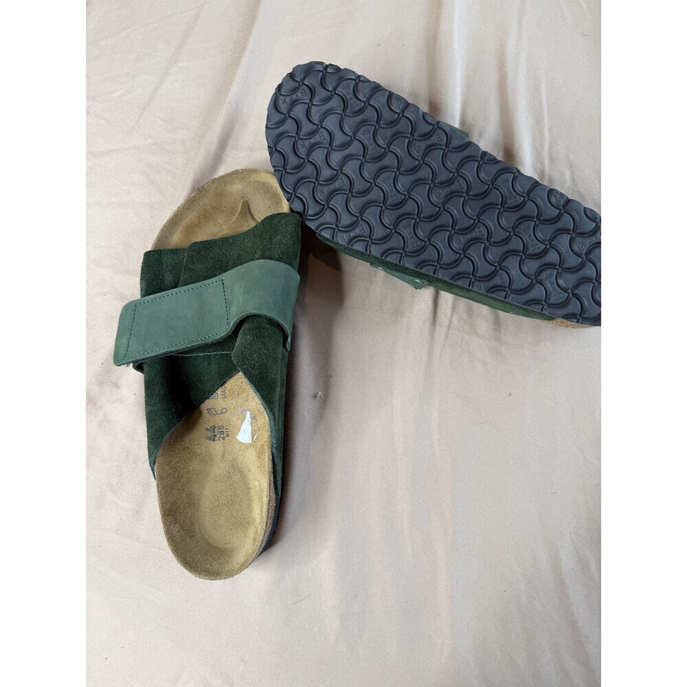 Birkenstock Kyoto Mountain View Green Nubuck Sandals Men's EU 44 US 11 - Picture 7 of 13